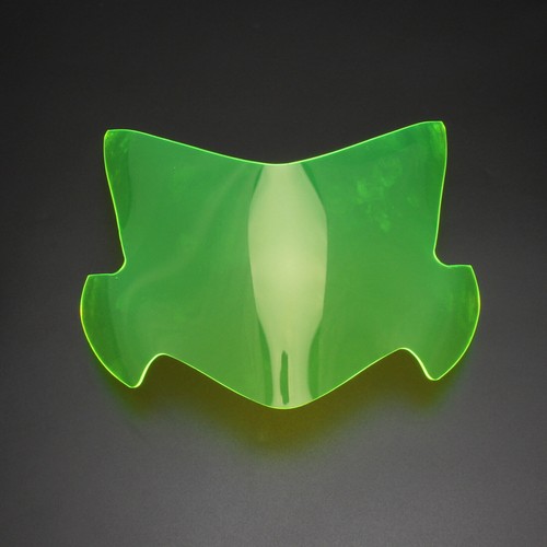 Front headlight lens - front,