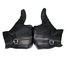 Ladies Real Leather Bow Winter