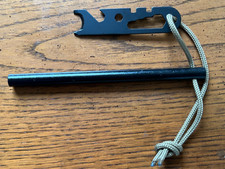 6"  FLINT STEEL FERRO ROD FIRE LIGHTER STARTER LIGHTER MAGNESIUM