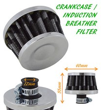 ROVER OIL MINI BREATHER AIR FILTER - FUEL CRANKCASE ENGINE CAR BIKE - CARBON