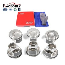 RACEORLY Pistons Rings Set STD For VW Touareg Audi Q7 3.6 VR6 11-17 CGRA CMVA