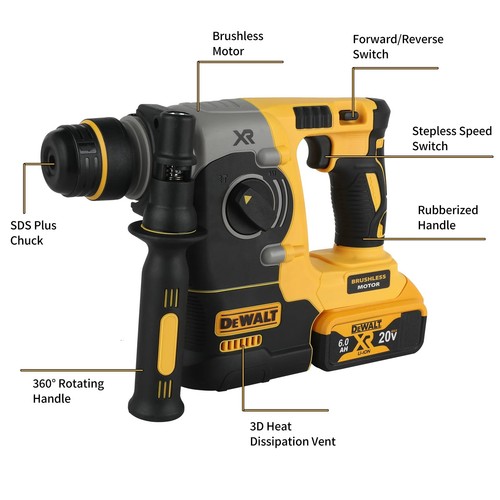 For dewalt dch273n - 20v, xr