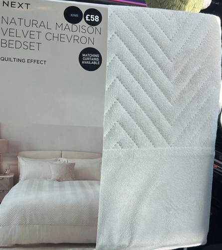 Next natural madison velvet - natural,