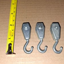 3 X #57AD ZINC MECCANO LARGE