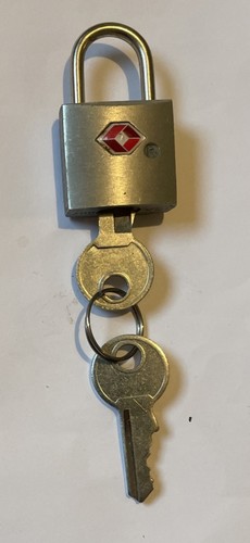 Small padlock with - 2, keys