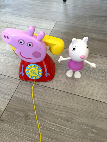 Hasbro peppa pig toy telephone - hasbro,