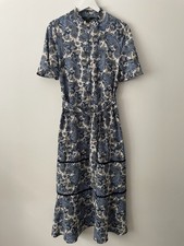 Next Blue Paisley Tiered Zip