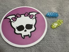 Monster High G3 Core Refresh Frankie Stein replacement hair clips