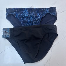 Blue black Swimmers swim wear the Go Sport 2 pairs Men’s boy’s lad’s 40 small 