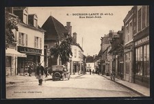Old postcard Bourbon-Lancy