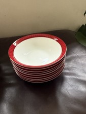 Aynsley Madison Red 20 cm Salad Plate Fine Bone China