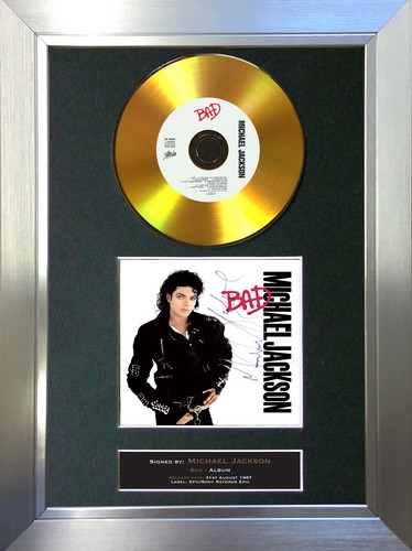 Gold disc michael jackson - disc, bad