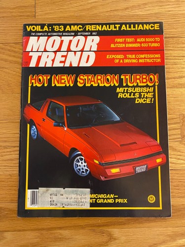 Motor trend magazine sept - trend,