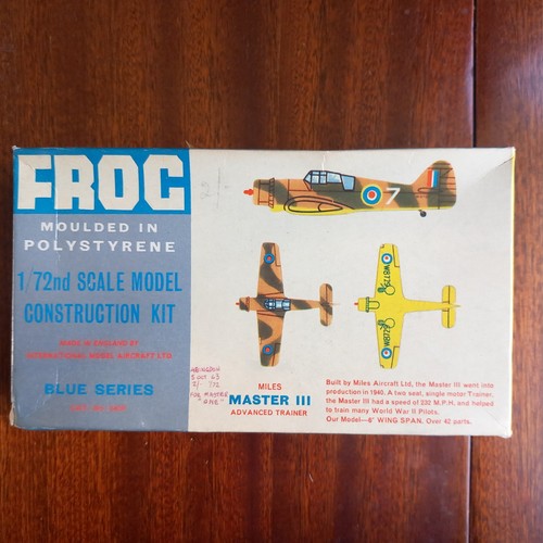 Initial 1963 frog miles - 1963, master