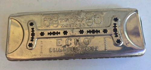 Vtg hohner echo harmonica - vtg, m
