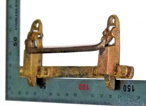 Antique georgian brass double - antique,