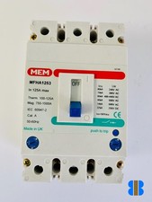 Used MEM MFHA1253 100- 125 Amp