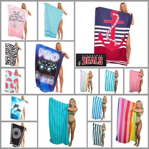Large beach towels jumbo - towels, bath