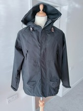 Mens Black Shower Proof Hooded