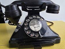 Vintage Black Bakelite Rotary