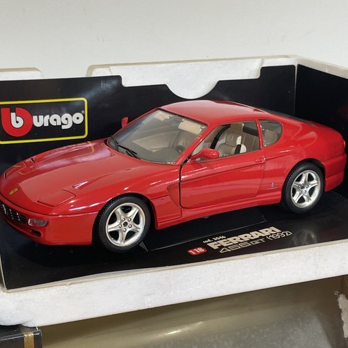Bburago ferrari 456gt 1992 red - ferrari,