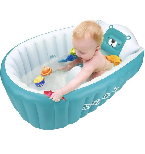 Inflatable bathing tub for - inflatable,