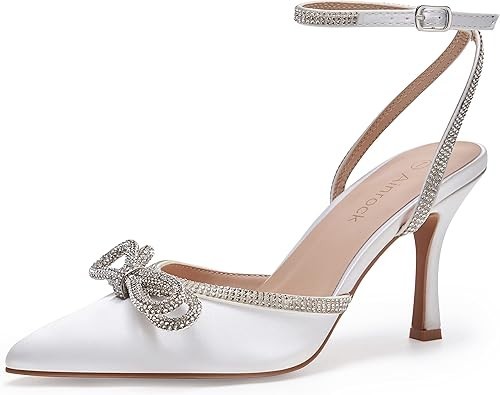 Ainrock white wedding - wedding, shoes
