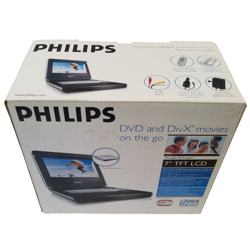 Philips pet724 portable - 7", dvd