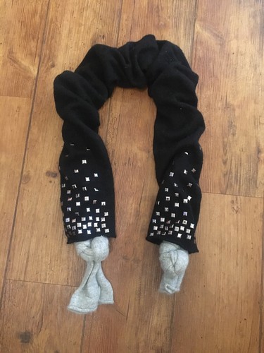 Dkny scarf double - layer, studs