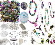 80g Mixed Jewellery Beads &