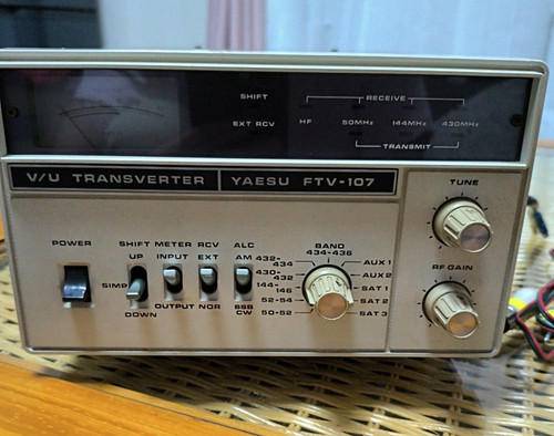 Untested yaesu ftv 107 v - ftv-107, v/uhf