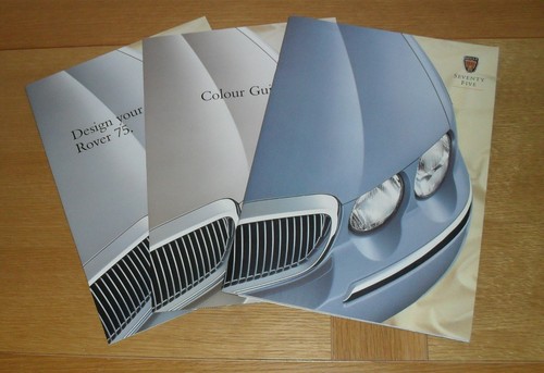 Rover brochure set - 75,