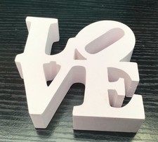 Pink Wooden Standing sign