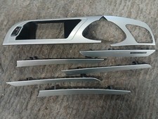 2008-2012 Audi B8 A4 sline Quattro Brushed Aluminium Interior Trims Set