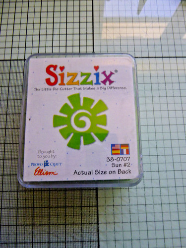 Sizzix originals die sun 2 - originals, #2-