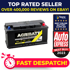 AgriBatt ELB90 Heavy Duty Electric Fence Battery 12V 85Ah (C100)