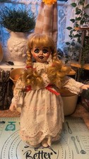 Upcycled porcelain horror doll - upcycled,