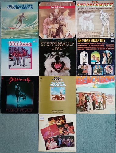 Vinyl record job - lot,