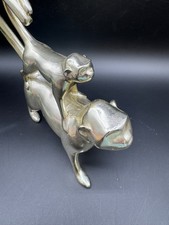 Gold monkey ornament - gold,