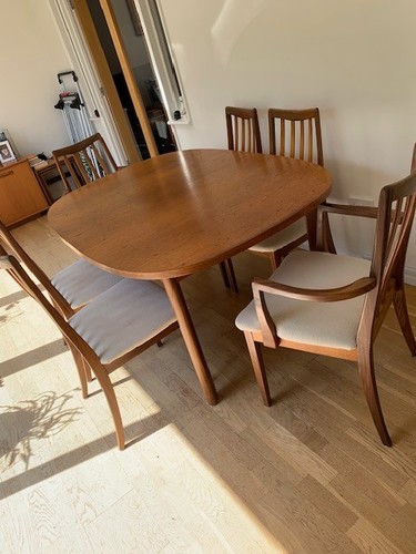 Vintage plan teak extendable - vintage,