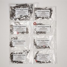 DUCATI MULTISTRADA 1000 DS SDS 2003-2006 full engine stainless allen screw kit