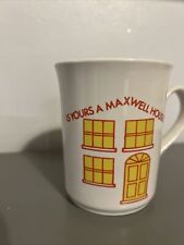 Collectable - Vintage - Retro -  Maxwell House Mug. “Is Yours A Maxwell House?”