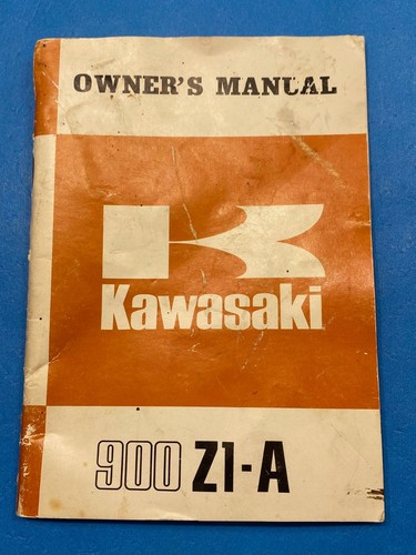 Original kawasaki owner - original, owner's