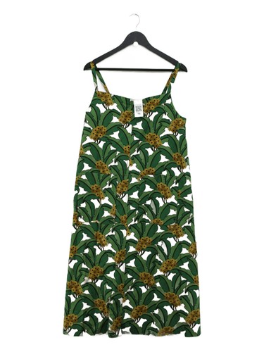 Orla kiely tank midi dress - tank, m