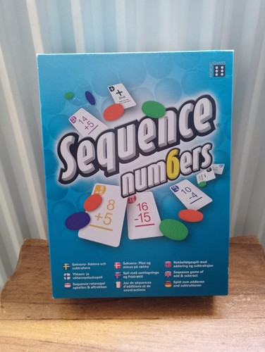 Sequence numbers board game - sequence,