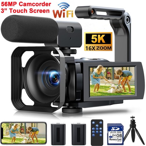 Camcorder video camera 5k - camcorder,