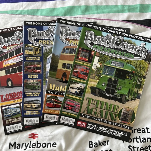 Set four used - buses, &