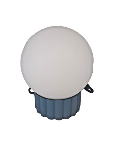 Habitat modern blue - table, lamp