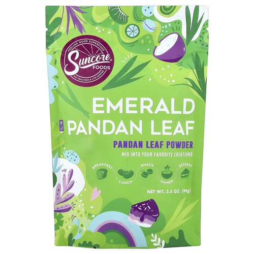 Emerald pandan leaf powder - leaf,
