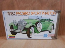 Lindberg 1/32 1930 Packard Sport Phaeton model kit 2102 *see description8